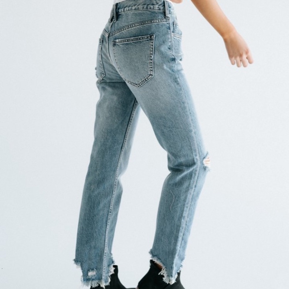 NEW Free People Straight Leg Jeans
